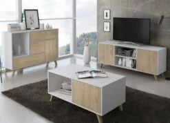 Meuble TV140 WIND 36 Meuble TV140 WIND -VIDAXL || Leitmotiv || Emma Soldes Magasin 138b0a49186b408583a0b7e029b4b668