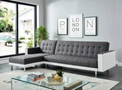 Canapé Angle Convertible LUXURY -VIDAXL || Leitmotiv || Emma Soldes Magasin 18cccdf38f8b46f090dd623f8fba809d