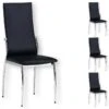 Chaises DORIS (Lot De 4) -VIDAXL || Leitmotiv || Emma Soldes Magasin 18eb4c4efdec47f1a78625b53db94363