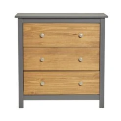 Commode Bonnie 3 Tiroirs -VIDAXL || Leitmotiv || Emma Soldes Magasin 1988926fc1524d568f9b0fed18a3b693