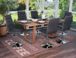 Chaise HWC-C41 (lot De 6) Pivot -VIDAXL || Leitmotiv || Emma Soldes Magasin 1ca39a500b324c11b6ee1a4ef2dfddca