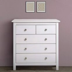 Commode 5 Tiroirs Berna, 79 Cm -VIDAXL || Leitmotiv || Emma Soldes Magasin 1cc26528bb2f46ae9d1b5f96bbe81a46