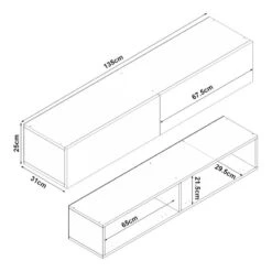 Meuble TV Toivakka 13 Meuble TV Toivakka -VIDAXL || Leitmotiv || Emma Soldes Magasin 1eab5f5d41404220bed6d55a3ed271c8