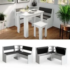 Ensemble Bancs En Angle Roman 120x120cm -VIDAXL || Leitmotiv || Emma Soldes Magasin 204e8d0767c54c989a758e94f79e5af3