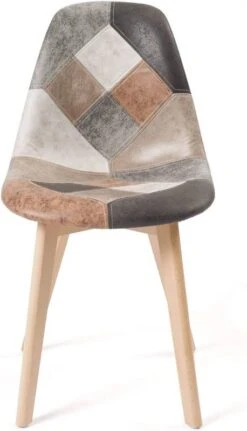 Chaise Patchwork NADA (lot De 2) -VIDAXL || Leitmotiv || Emma Soldes Magasin 20d41fed116d44338f4a6e6174c834d3