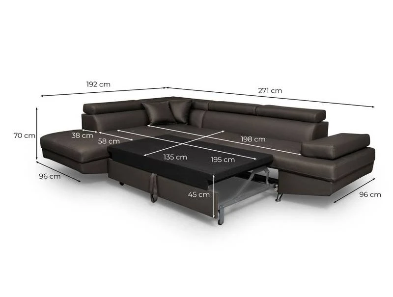 Canapé D'angle Convertible RIO (coffre) 10 Canapé D'angle Convertible RIO (coffre) – Image 8