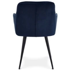 Chaises à Accoudoirs Nadja Bleu Lot De 2 -VIDAXL || Leitmotiv || Emma Soldes Magasin 270f0caa11a94f2f8a63cf23990aa8bb