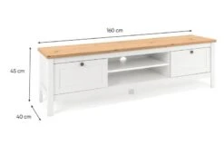 Meuble TV 2 Tiroirs L160 Cm Bergen 20 Meuble TV 2 Tiroirs L160 Cm Bergen -VIDAXL || Leitmotiv || Emma Soldes Magasin 28ccaf8cd59346028dc7050c2e7370ad.cropped 59 121 1050 678.processed