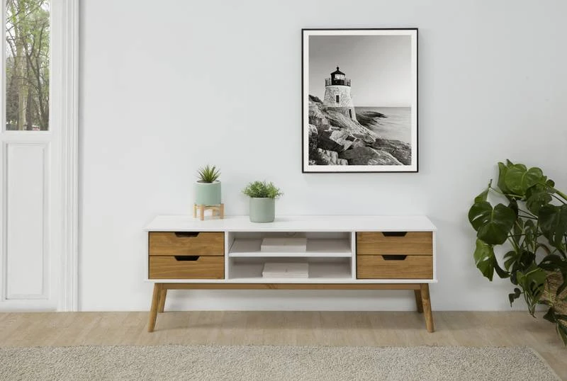 Meuble TV Java 1 Porte Et 2 Tiroir 4 Meuble TV Java 1 Porte Et 2 Tiroir – Image 2