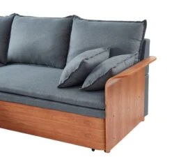 Canapé Angle Convertible WOOD 12 Canapé Angle Convertible WOOD -VIDAXL || Leitmotiv || Emma Soldes Magasin 2ca561bb9102421386b5b222245c9285