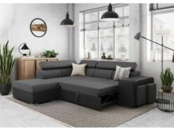 Canapé D'angle Fixe SOAN Convertible -VIDAXL || Leitmotiv || Emma Soldes Magasin 2d55d3fbf973467295f0f5666a5a22c8