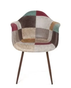 Fauteuil Patchwork NOVO -VIDAXL || Leitmotiv || Emma Soldes Magasin 2decdb47983a475494dde7eec9faac17