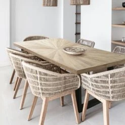 Maelie - Chaise En Teck Massif Et Corde -VIDAXL || Leitmotiv || Emma Soldes Magasin 2e0e7ad61bb844a4ae6fbc2865618d8c