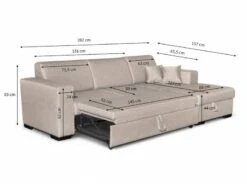 Canapé D'angle FUJI XL Convertible -VIDAXL || Leitmotiv || Emma Soldes Magasin 2e4cd2d53c5241ce8d0416c4f46c2d66