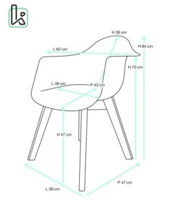 Fauteuil Patchwork NEDA (lot De 2) -VIDAXL || Leitmotiv || Emma Soldes Magasin 30d6ecb531d84a90bf9b9f21fe49eb6a