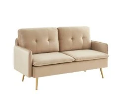 Canapé Droit ADAM -VIDAXL || Leitmotiv || Emma Soldes Magasin 31145e8527ba46fe9c1ac38d61e07f72