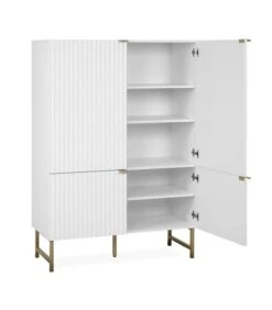 Buffet Haut 4 Portes H142 Cm 26 Buffet Haut 4 Portes H142 Cm -VIDAXL || Leitmotiv || Emma Soldes Magasin 316a3c144f494910b9daa5295f214b7e