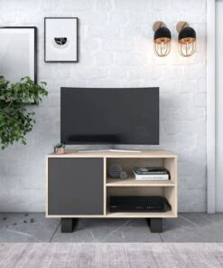 Meuble TV100 WIND -VIDAXL || Leitmotiv || Emma Soldes Magasin 3361ec6df3a44556b085bb0387401427