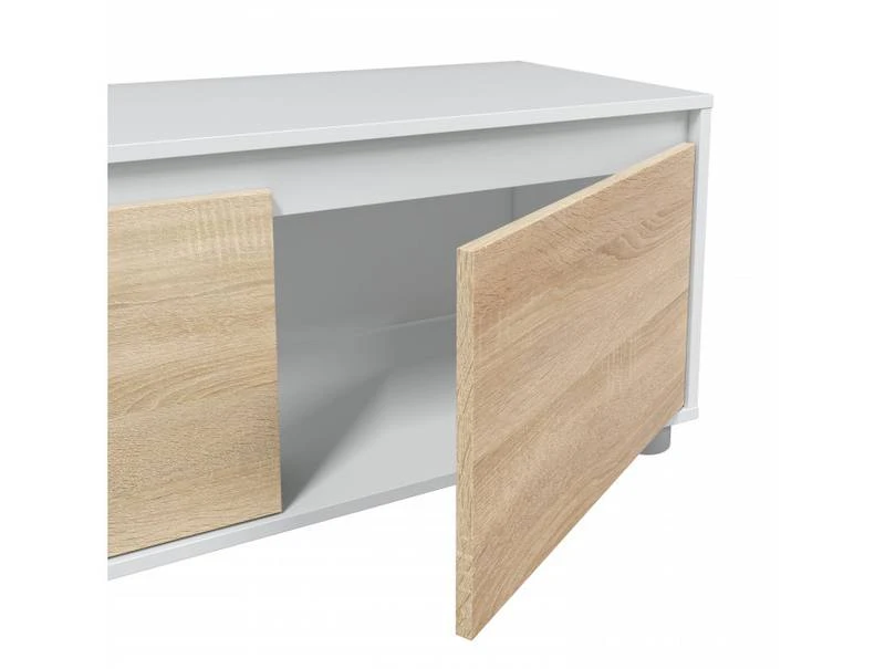 Meuble TV 4 Portes L200 Cm Avec étagères 6 Meuble TV 4 Portes L200 Cm Avec étagères – Image 4