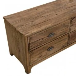 Meuble TV 6 Tiroirs En Pin Recyclé 15 Meuble TV 6 Tiroirs En Pin Recyclé -VIDAXL || Leitmotiv || Emma Soldes Magasin 37b6db97e53b42d0b4565c5e906d909d