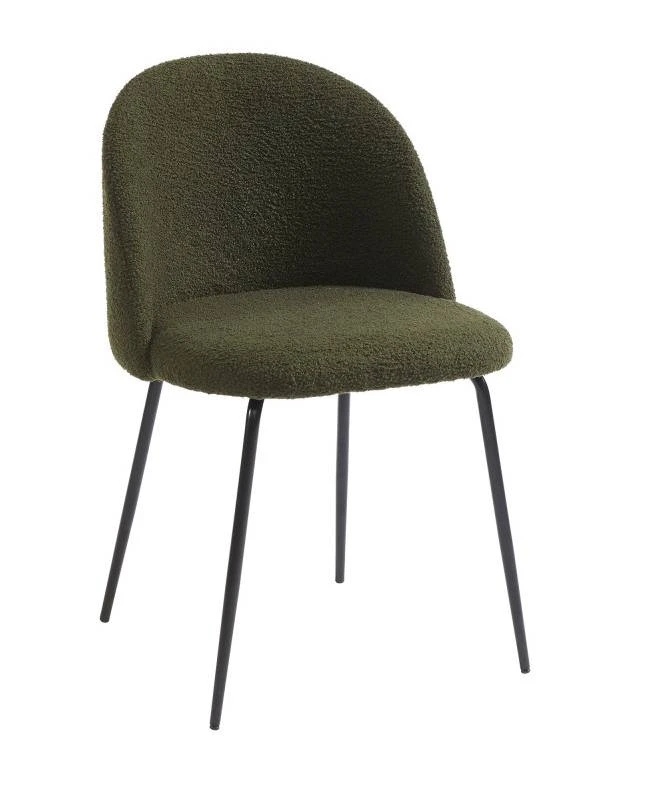 Chaise En Tissu Bouclette Et Métal Aimée 9 Chaise En Tissu Bouclette Et Métal Aimée – Image 7