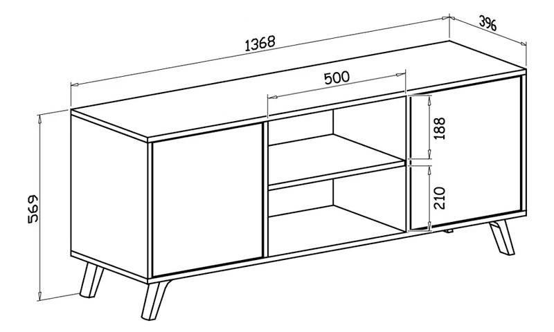 Meuble TV140 WIND 7 Meuble TV140 WIND – Image 5