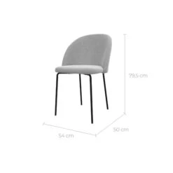 Chaise Karl (Lot De 2) -VIDAXL || Leitmotiv || Emma Soldes Magasin 3bc639a610194c55b4d38a7051101c72