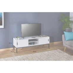 Meuble TV SELMA 34 Meuble TV SELMA -VIDAXL || Leitmotiv || Emma Soldes Magasin 3bc790e773514261acfbb90383f16fdb