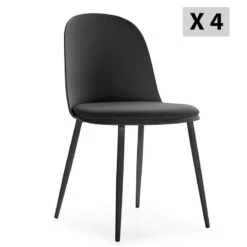 Lot De 4 Chaises Kana Blanches 37 Lot De 4 Chaises Kana Blanches -VIDAXL || Leitmotiv || Emma Soldes Magasin 3f83802fcf0243b3a6087792ab4916c0