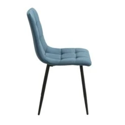 Lot De 2 Chaises Tissu Velours - LOUISE -VIDAXL || Leitmotiv || Emma Soldes Magasin 40dbde2342284bc89a3fdaa1aa2a0eef