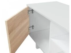 Meuble TV 2 Portes Avec 2 Niches 18 Meuble TV 2 Portes Avec 2 Niches -VIDAXL || Leitmotiv || Emma Soldes Magasin 4112442fc144403499096f148fd72735