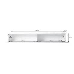 FURNIX Meuble Tv BARGO Sans LED -VIDAXL || Leitmotiv || Emma Soldes Magasin 4198ef8915334a01a350c5610915fb15