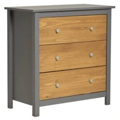 Commode Bonnie 3 Tiroirs -VIDAXL || Leitmotiv || Emma Soldes Magasin 462d13deea5041949afb46f3d53ddab2