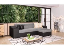 Canapé D'angle ELONA Convertible 24 Canapé D'angle ELONA Convertible -VIDAXL || Leitmotiv || Emma Soldes Magasin 48ad822bfd2f44c5857326972026db86