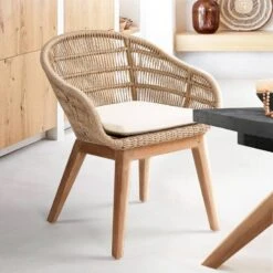 Maelie - Chaise En Teck Massif Et Corde -VIDAXL || Leitmotiv || Emma Soldes Magasin 49547b1a2ffb48b2b5362cf83e0cabde