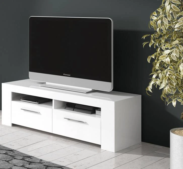 Meuble TV Avec 2 Portes Et 2 Niches 6 Meuble TV Avec 2 Portes Et 2 Niches – Image 4