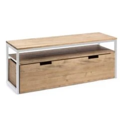 Meuble TV ECO Three 40x120x45 Cm Blanc