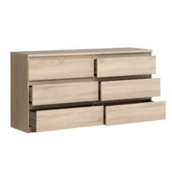 Grande Commode 2x3 Tiroirs - BENNY -VIDAXL || Leitmotiv || Emma Soldes Magasin 4e65b263d55540f78c94780381ca33d0