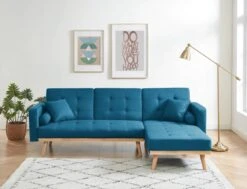 Canapé Angle Convertible KELLY -VIDAXL || Leitmotiv || Emma Soldes Magasin 4e8535186b9940f4a120942f6b84e2de