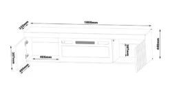 Meuble TV KNOXVILLE02 -VIDAXL || Leitmotiv || Emma Soldes Magasin 4f7832b5f17048ef8e5e2b4bda23ced7