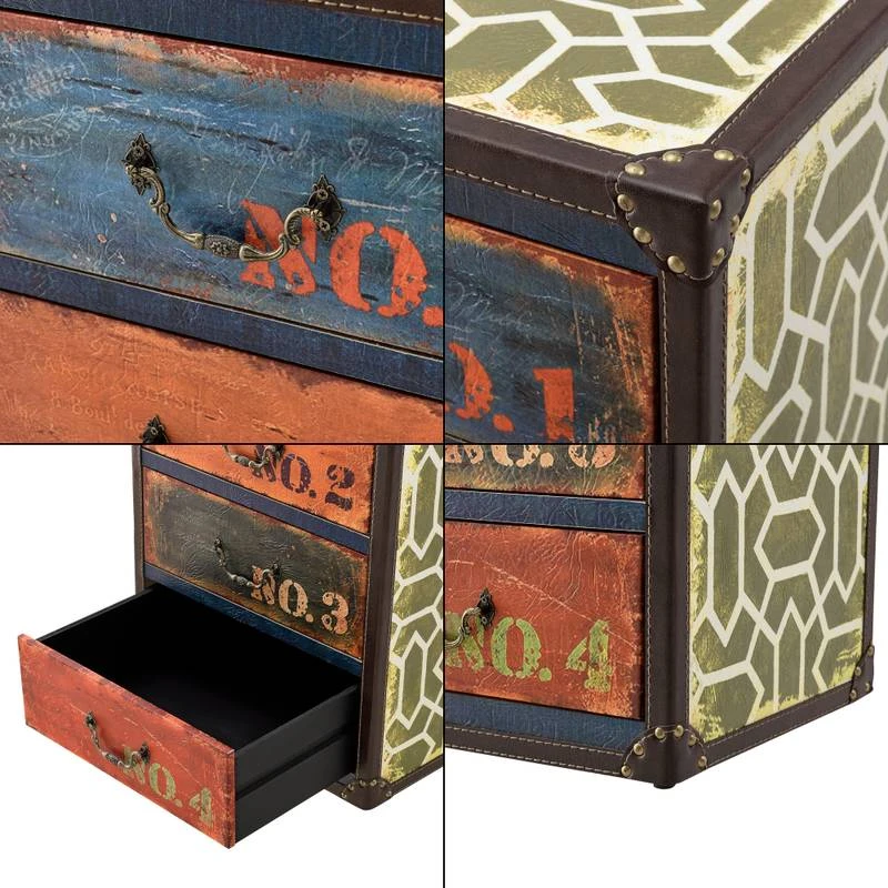 Commode Goslar Avec 4 Tiroirs 7 Commode Goslar Avec 4 Tiroirs – Image 5