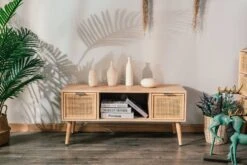 Meuble TV AKITA -VIDAXL || Leitmotiv || Emma Soldes Magasin 545c55035583427b89218116370f9aa5