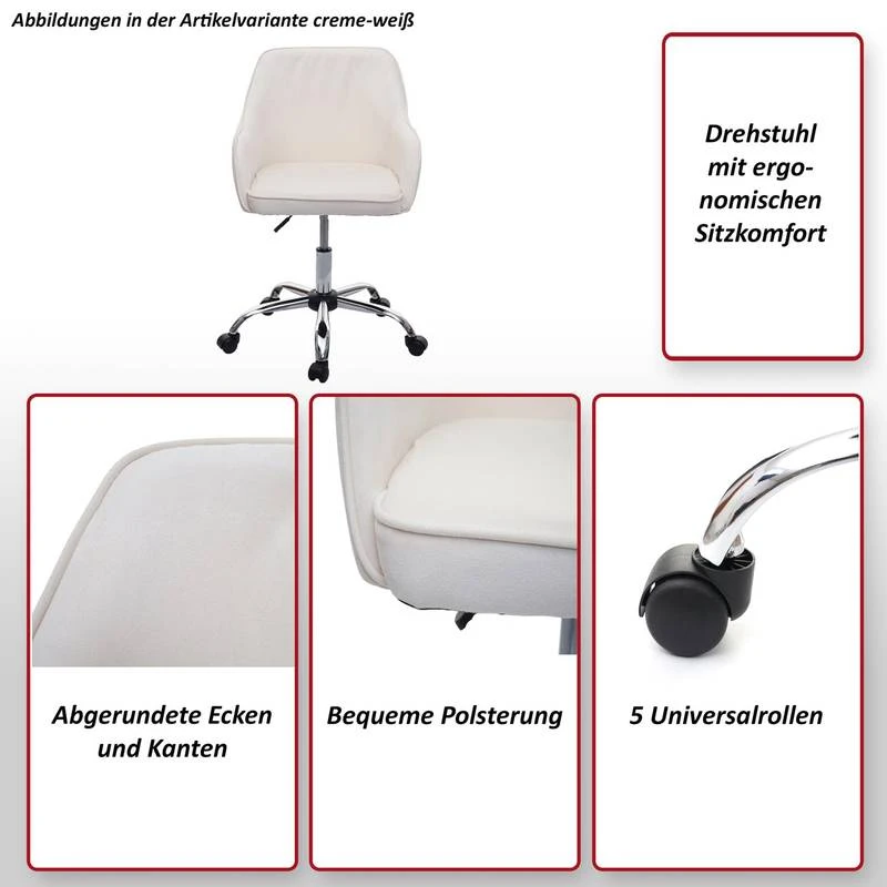 Chaise De Bureau HWC-F82 9 Chaise De Bureau HWC-F82 – Image 7