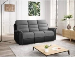 Canapé De Relaxation 3 Places LÉON -VIDAXL || Leitmotiv || Emma Soldes Magasin 551aea2c7fa3477fb4dfc2e4b92e6ab1