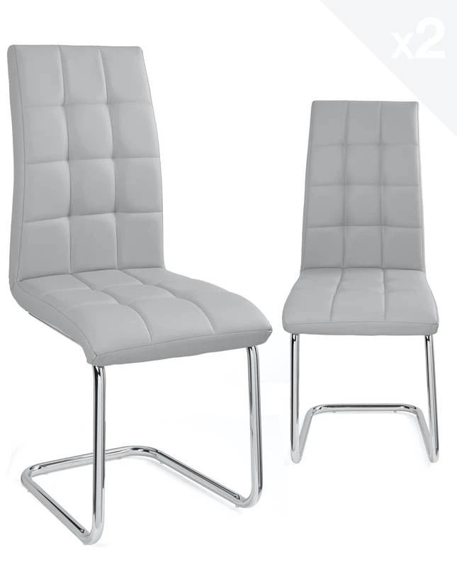 Chaise Salle A Manger MAXI (lot De 2) 8 Chaise Salle A Manger MAXI (lot De 2) – Image 6