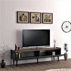 Meuble TV Oppdal à 2 Portes -VIDAXL || Leitmotiv || Emma Soldes Magasin 5700706f7845490ea0078f9b4c8e9187