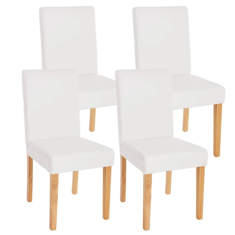 Chaise Littau Simlicuir Lot De 4 3 Chaise Littau Simlicuir Lot De 4