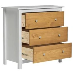Commode Bonnie 3 Tiroirs -VIDAXL || Leitmotiv || Emma Soldes Magasin 57ab062f944543e1b3bb0fb51de72e07
