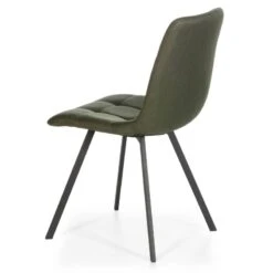 Set De 4 Chaises Mila Tapissées Vert -VIDAXL || Leitmotiv || Emma Soldes Magasin 57db6878e6e44725b96d5e2871bc5c21 1
