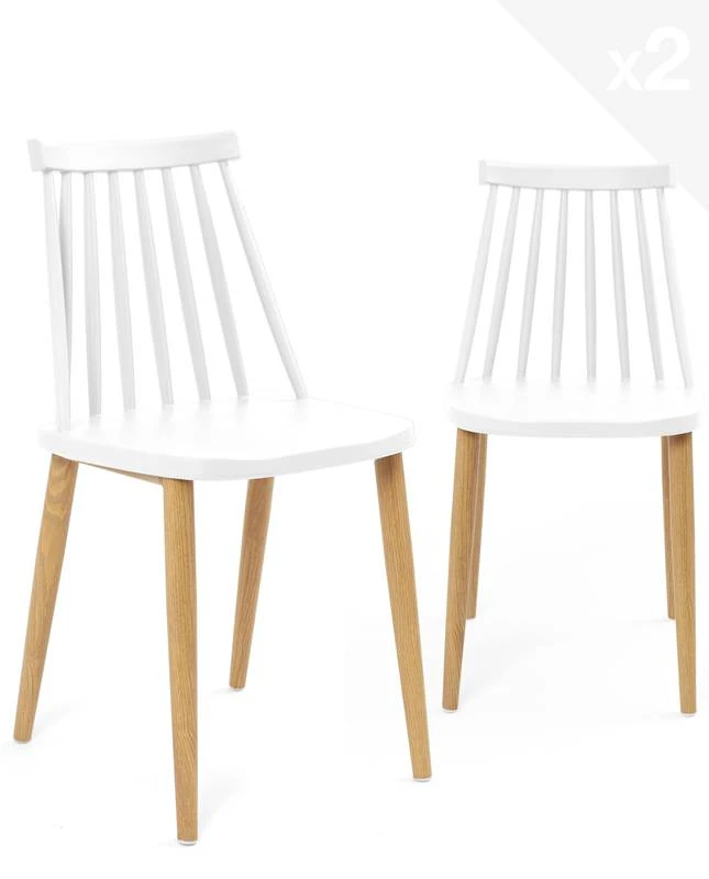 Chaise Cuisine Bistrot BAO (lot De 2) 3 Chaise Cuisine Bistrot BAO (lot De 2)